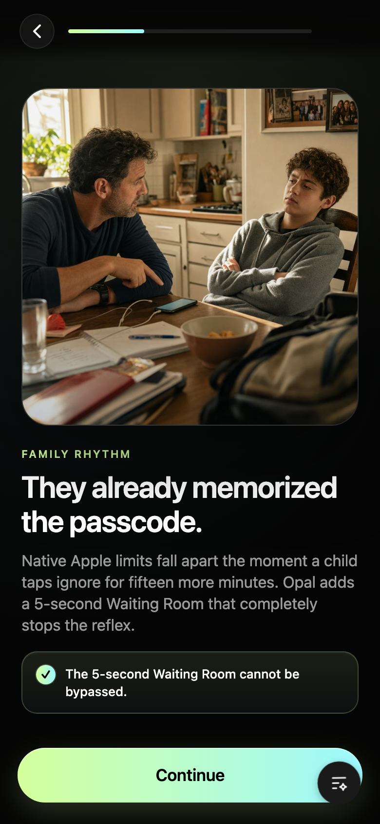 After Prior attempt: Apple Screen Time